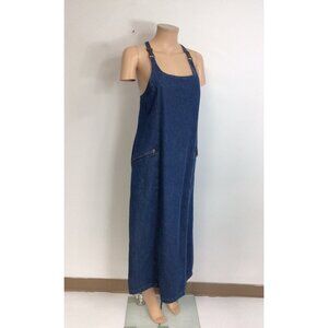 Boston Classics Jean Dress Maxi Romper Womens 14